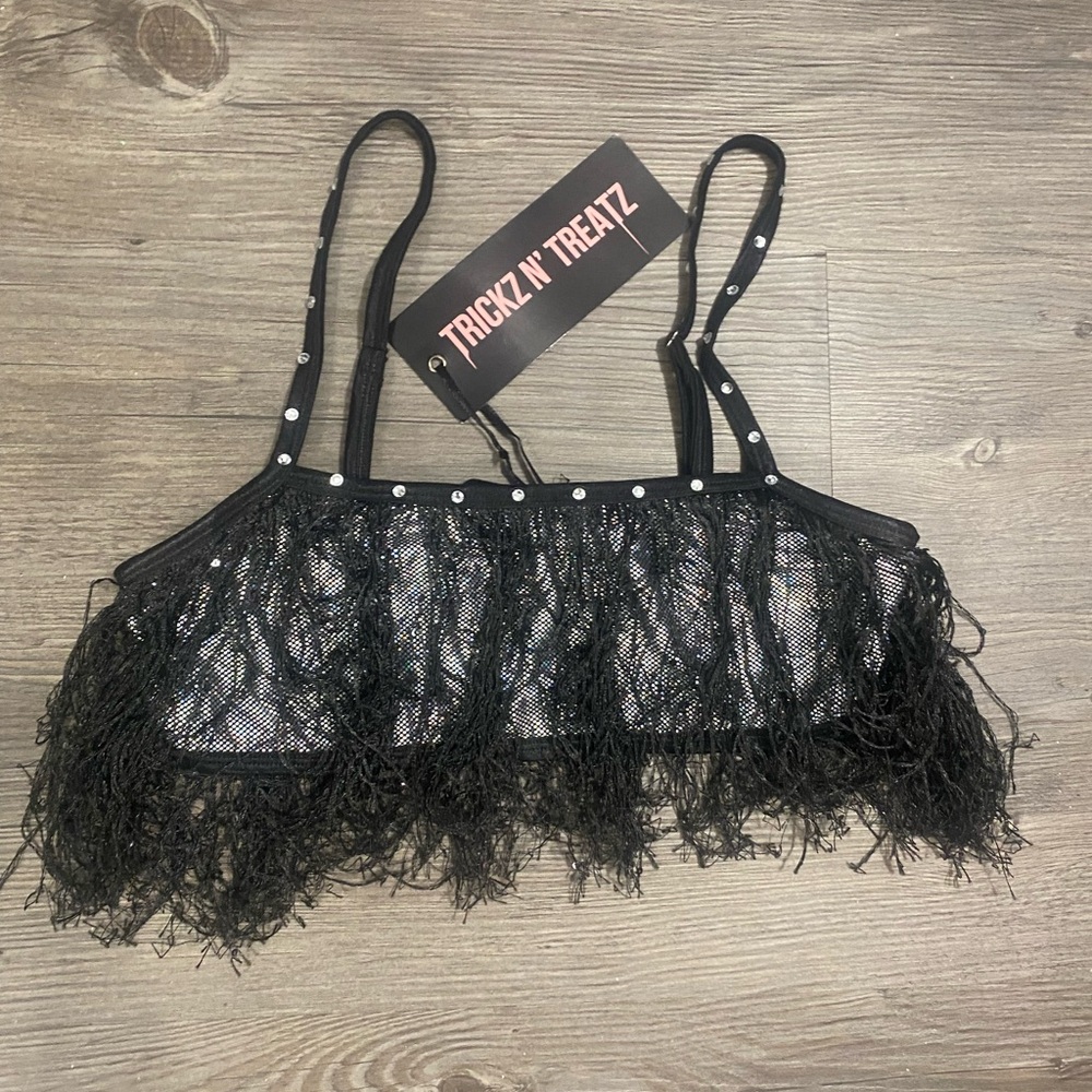Dolls Kill / Trickz N’ Treatz | Dark Rave Rodeo Cowboy Top